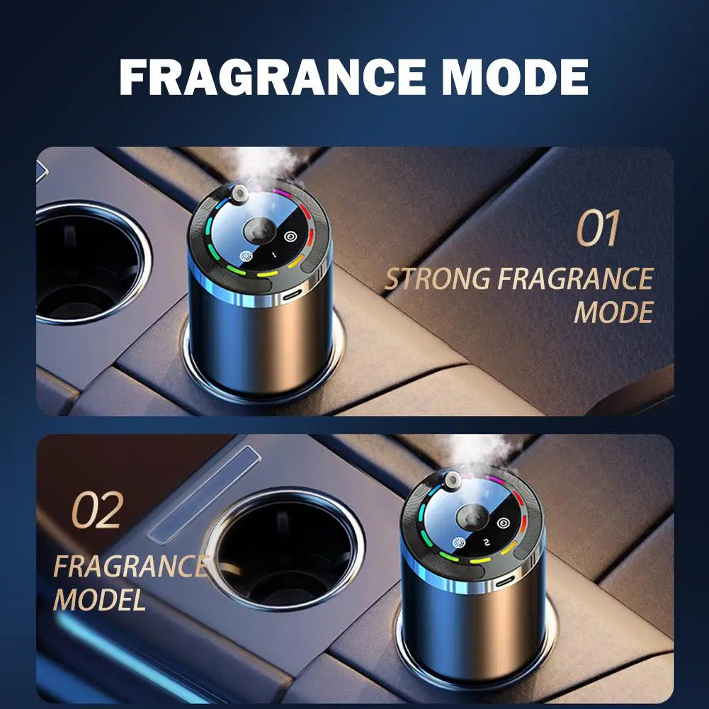 Diffuseur de Voiture Intelligent Rechargeable — 5 Niveaux Réglables