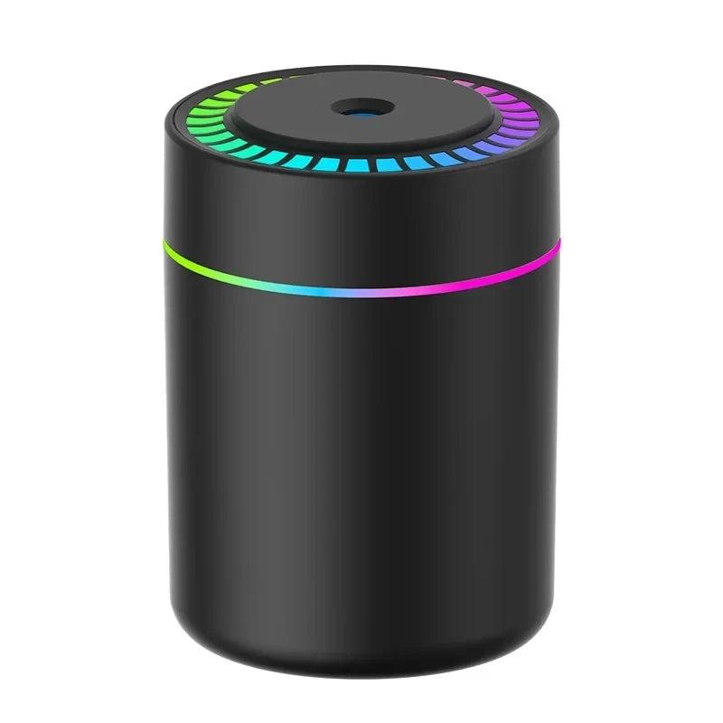 Humidificateur USB Mini — Diffuseur d'Arômes & Purificateur avec Lumière