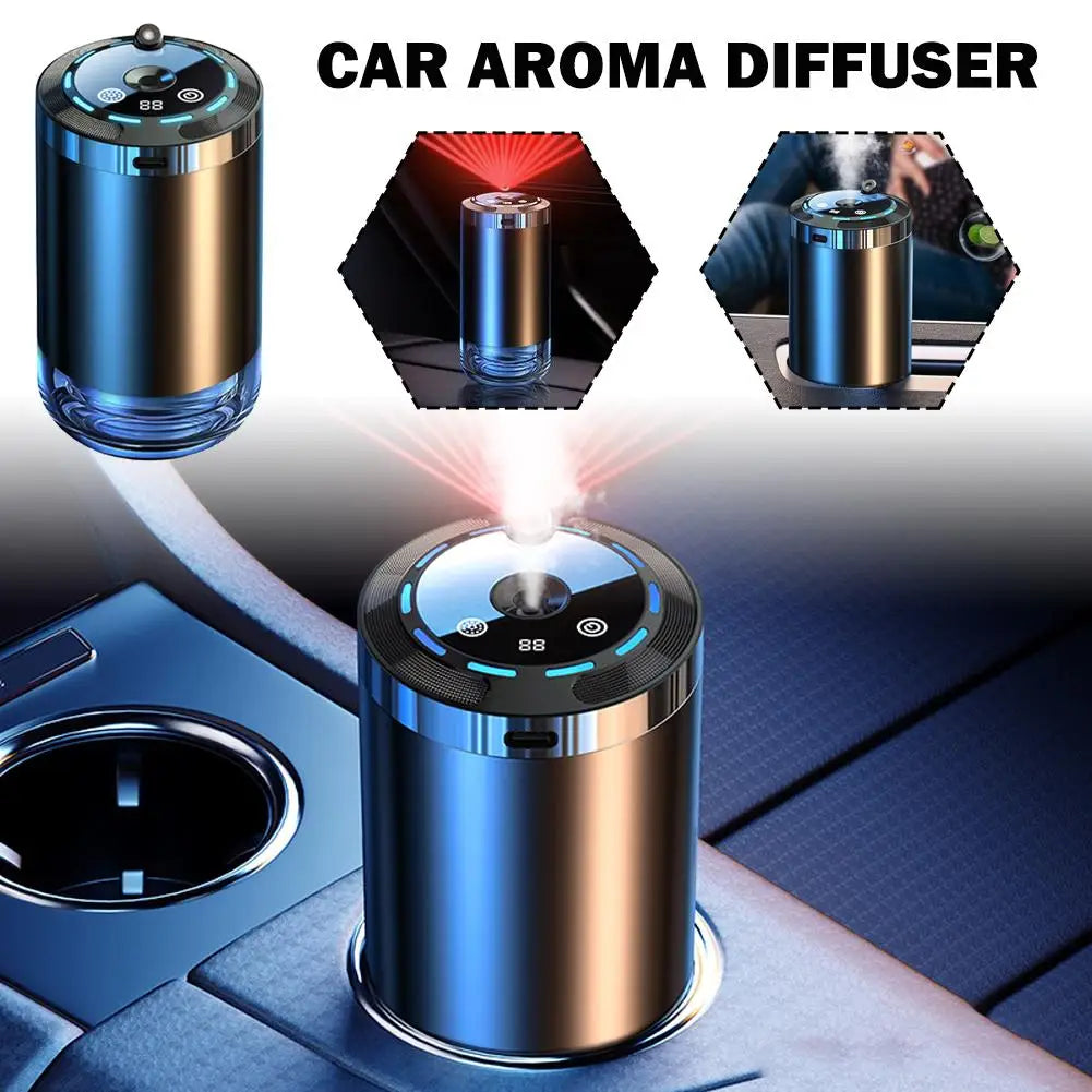 Diffuseur de Voiture Intelligent Rechargeable — 5 Niveaux Réglables